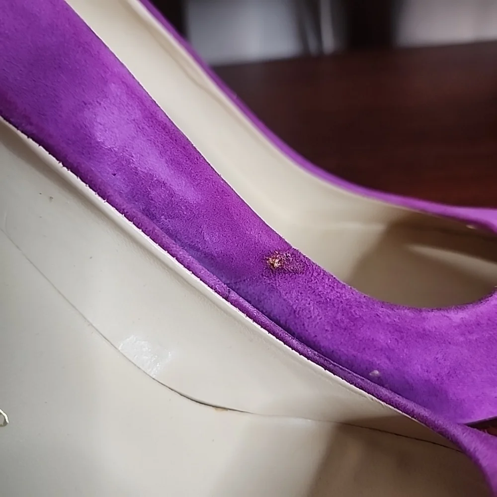 Ivanka Trump Purple pumps. Size 7